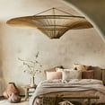 thumbnail image 4 of Arturesthome Large Modern Rattan Pendant Light Ceiling Lampshade 80CM, 4 of 10