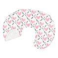 thumbnail image 4 of Funda de almohada de enfermería,Funda de almohada de enfermería cubierta de tela suave en forma de u lavable,Funda de almohada de lactancia para bebés,Funda de almohada de Estilo E, 4 of 8
