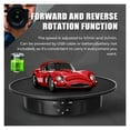 thumbnail image 3 of 360 Degree Electric Rotating Turntable Display Stand For Video Photography Props Speed Adjustable Display Turntable ,Quiet and Smooth, 3 of 7