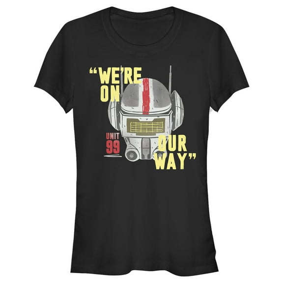 Junior's Star Wars: The Bad Batch We're On Our Way Graphic Tee Black Small