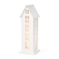 thumbnail image 1 of Martha Stewart Collection Birds and Berries 14.5″ Metal House Decor with Led Lights, 1 of 1