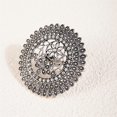 thumbnail image 5 of Boho Exaggerated Round Ring Vintage Wrap Extra Large Ring for Women, 5 of 13