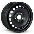 thumbnail image 3 of For 2000-2005 Saturn L Series 15 Inch Painted Black Rim - OE Direct Replacement - Road Ready Car Wheel, 3 of 13