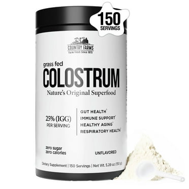 Country Farms Grass Fed Colostrum Powder – 5.29 oz