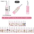 thumbnail image 2 of 32pcs Random Label Resin Wine Bottle Charms Bottle Charm Resin Charms with Iron Loop Earring Necklace Keychain Dangles, 2 of 9