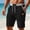 #Black, variant on DPTALR Men's Linen Blend Cargo Shorts Elastic Waist Drawstring Casual Summer Shorts with Multi Pockets,Army Green,Big Men's,Tall Men's L,Young Men's Short