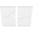 thumbnail image 2 of Embry Architectural Grade PVC Contemporary Ceiling Medallion 30"OD x 3"ID x 10 1/2"C - Two Piece, 2 of 11