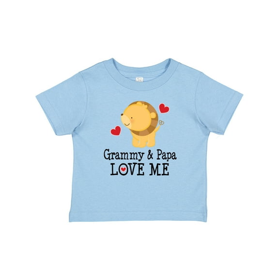 Inktastic Grammy and Papa Love Me Boys Baby T-Shirt