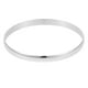 thumbnail image 2 of Brazalete de acero inoxidable unisex Brazalete de metal Brazalete simple Regalo para mujer, 2 of 6