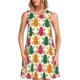 thumbnail image 1 of Balery Colorful Frogs Vestidos de verano para mujer con estampado: vestido holgado sin mangas, vestido playero informal y cómodo para días calurosos., 1 of 7