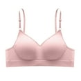 thumbnail image 5 of Hrsba Seamless Bras For Women,Solid Color Open Back Shaping Back Smoothing Wireless Daily Bra, 5 of 7