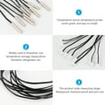 thumbnail image 4 of 10Pcs 10K Thermistor Waterproof Sensors Temperature Probe for Refrigerant Air Co, 4 of 6