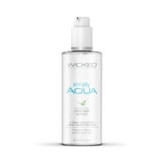 Wicked Sensual Care Simply Aqua Water Based Lubricant - 2.3 oz
