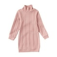 thumbnail image 1 of PatPat Robe Chandail Texturée en Tricot Torsadé pour Fille Taille 5-12, 1 of 6