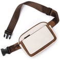 thumbnail image 1 of enjoywould Chest Bag Buckle Multifunction Adjustable Shoulder Strap High Capacity Zipper Closure Storage Tear-resistant Luxury Faux Leather Fanny Pack Women Accessory, 1 of 8