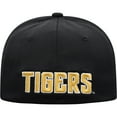 thumbnail image 4 of Men's Top of the World Black Missouri Tigers Reflex Logo Flex Hat, 4 of 4