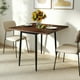 thumbnail image 5 of Mesa Comedor Extensible Mesa para 2-4 Payson Marrón FurnitureR Moderno, 5 of 7