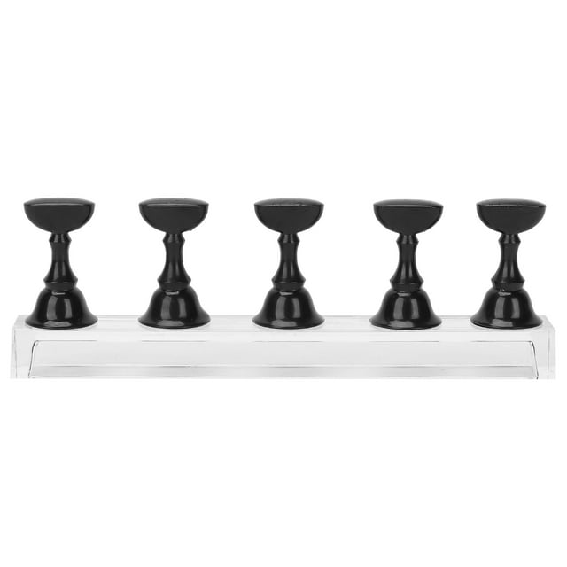 Nail Stand, Nail Tips Practice Stand, Nail Art Practice Stand, Practical Nail Art Stand, Acrylic Nail Art Holder For False Nail Tips At Home And In The Salon
