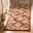 thumbnail image 1 of SAFAVIEH Heritage Collection 2'3" x 14' Maroon HG314B Handmade Traditional Oriental Premium Wool Runner Rug, 1 of 2