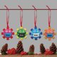 thumbnail image 4 of De 4 Uds., Cubierta Facial De Buena Suerte, Adorno Navideño De Cuarentena Para Decoración De Árbol De Navidad Vogacara HA041440-01, 4 of 6