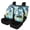Sea Turtle Underwater, variant on Uourmeti Blue Rose Skull Print Car Seat Covers 3 Pieces Car Seat Covers Full Set Interior Decor Washable Suitable for Trucks Cars