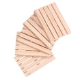 thumbnail image 1 of Tapete para bebidas, 5 tapetes para tazas, accesorios de cocina naturales, posavasos de madera, rendimiento inigualable, 1 of 9
