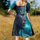thumbnail image 3 of Vestido sin mangas Shaman Of Astral Medicine ropa de fiesta vestido holgado para mujer vestidos para mujer, 3 of 5