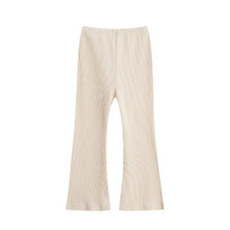 

Otqutp Baby Lightweight Leggings Toddler Girls Fashion Pants Strap Bell Bottoms Pant Leggings Loose Casual Comfy Trousers for 3-8 Years( 6-7 Years)