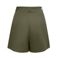 thumbnail image 6 of Work Shorts for Women Summer High Waisted Wide Leg Loose Fit Flowy A Line Businees Casual Shorts, 6 of 6