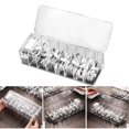 thumbnail image 2 of Cable Management Box Multi-Grid Data Cable Storage Case Dustproof Wires Keeper Cable Storage Bin, 2 of 4