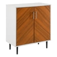 thumbnail image 1 of Pemberly Row Armoire d'Accent Moderne en Bois Manufacturé Blanc Uni, 1 of 4