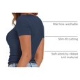 thumbnail image 4 of Remera PRETTYGARDEN 2025 Slim Fit Henley con Botones Azul Oscuro L, 4 of 9
