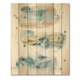 thumbnail image 3 of Designart 'Abstract Of Clouds Dark Blue Colored II' Modern Print on Natural Pine Wood, 3 of 5