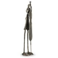 thumbnail image 3 of SPI Home Cast Aluminum Bodacious Bassist Abstract Statue Figure, 3 of 3