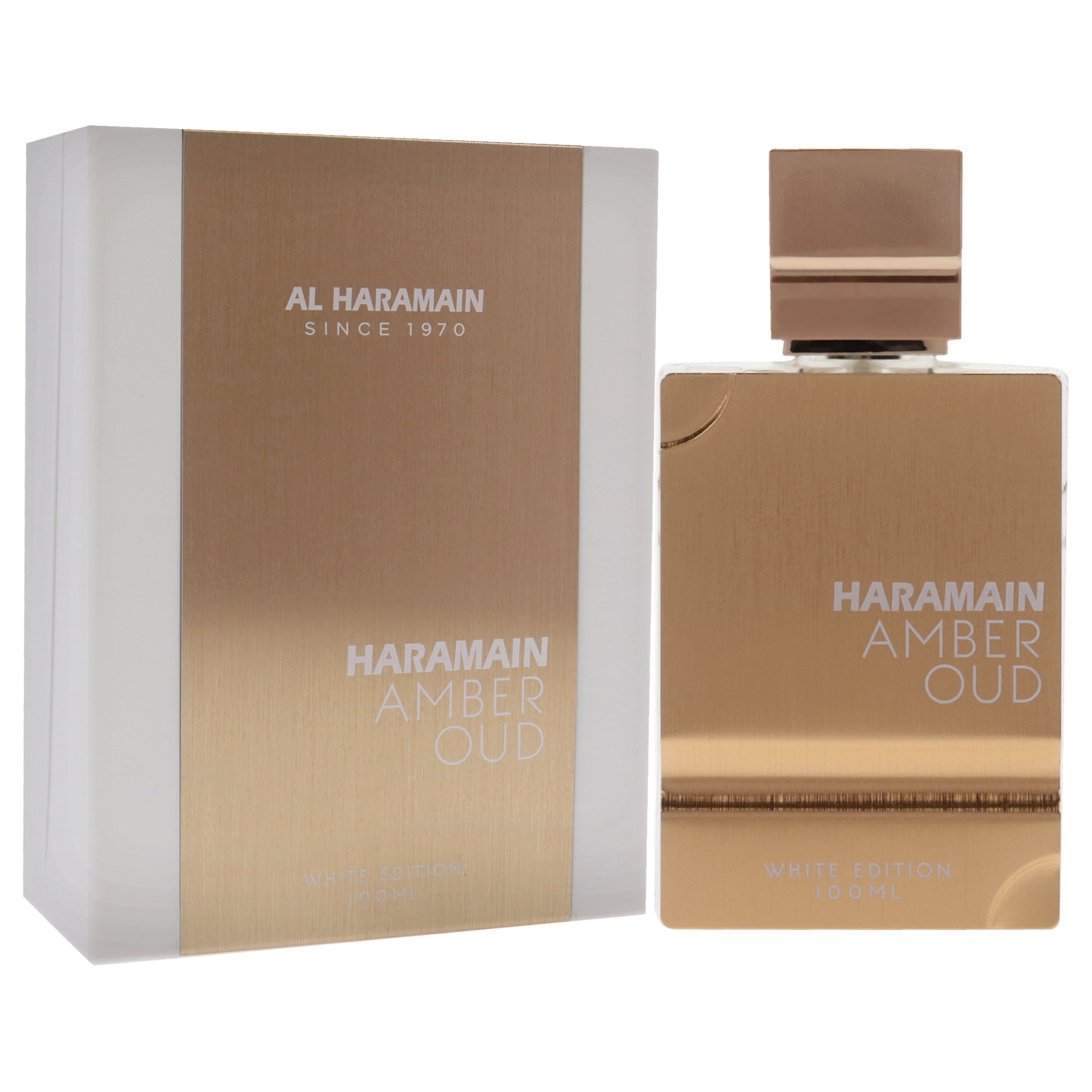 Al Haramain Amber Oud, White Edition, Perfume for Women and Men, 3.4 oz