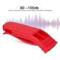 thumbnail image 4 of Tbest 4Pcs Silbatos de Supervivencia de Emergencia,Silbatos de Salvavidas de Alto Decibelio Portátil Silbato de Seguridad Safety Whistle al Aire Libre SOS para Prevención de Desastres Rojo EOTVIA NO, 4 of 6
