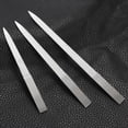 thumbnail image 3 of MasteelfCA 6pcs Stainless Steel Nail Files Double Side Carborundum Fingernails Toenails Manicure Files, 3 of 7