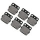 thumbnail image 1 of Pastillas de Freno Traseras Jadeshay 6 Piezas Delanteras y Traseras, 1 of 8