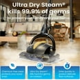 thumbnail image 5 of Euroflex Vapour Plus 18-Piece Steam Mop with Precision Floor Care Kit; Consumer Reports Recommended; 295°F & 50 PSI of Pressure; Kills 99.9% Bacteria & Viruses incl. Influenza (H1N1); 5 Year Warranty, 5 of 8