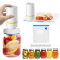 thumbnail image 3 of Sellador al Vacío de Alimentos Sellador de Tarros Resistente al Calor para Salsas (Blanco sin Luz), 3 of 7