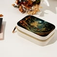 thumbnail image 7 of Bohemian Velvet Portable Storage Box with Removable Compartment: Display Case, Jewelry Box, and Jewelry Stand - Gift, 7 of 7