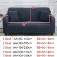 thumbnail image 3 of Solid Color Sofa Covers for Living Room Stretch Seat Couch Covers Couch Cover Loveseat Funiture All Warp Towel Slipcovers My Lux Decor Round, 3 of 20
