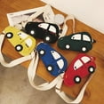 thumbnail image 2 of Mini Crossbody Bags Car Shape Shoulder Bag Solid Color Handbags Cute Cartoon Mini Messenger Bags, 2 of 7