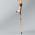 thumbnail image 1 of Muletas de antebrazo para adultos, altura ajustable, codo plegable ligero estable Café ligero, 1 of 8