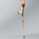 thumbnail image 1 of Muletas de antebrazo para adultos, altura ajustable, codo plegable ligero estable Café ligero, 1 of 8