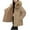 Khaki, variant on Fall Coats,Women Casual Comfortable Long Sleeve Hooded Pocket Drawstring Parkas