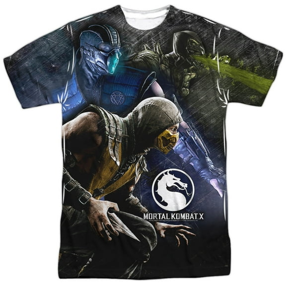 Mortal Kombat X - Three Of A Kind - Short Sleeve Shirt - XX-Large