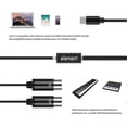 thumbnail image 3 of MIDI to USB C Type C Cable USB MIDI Converter with Indicator Light for Electronic Organ Computer, 3 of 5