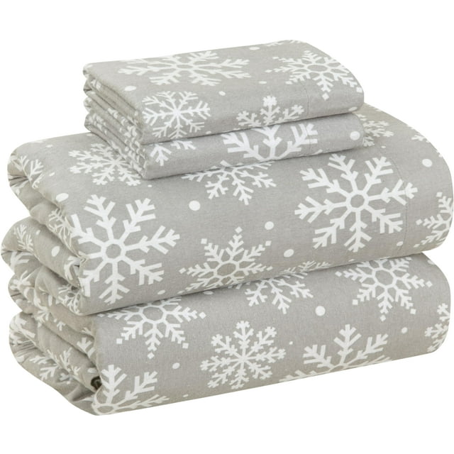 Juego de cama Frannel Sheets Bliss Casa, 100% algodón, tamaño king
