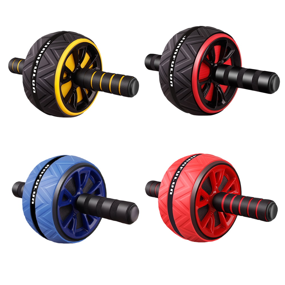 ABS Carver Wheel Abdominal Exerciser Power Roller Fitness Training Gym Workout 
